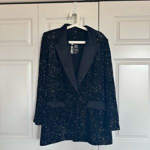 Sexy sequin blazer